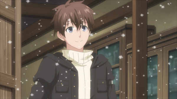 『うちの娘の為ならば、俺はもしかしたら魔王も倒せるかもしれない。』第5話「ちいさな娘、 雪に感激する。」先行カット（C）CHIROLU・ホビージャパン／白金の妖精姫を見守る会