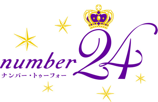 TVアニメ『number24』ロゴ（C）堂紫社大学ラグビー部