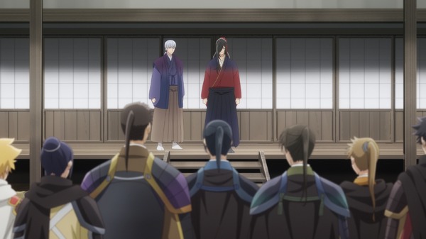 TVアニメ『胡蝶綺 ～若き信長～』第10話先行カット（C）揚羽母衣衆/胡蝶綺製作委員会