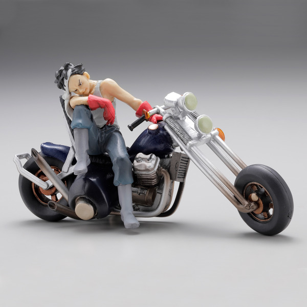 「miniQ『AKIRA』PART.2 鉄雄」鉄雄とバイク　680円（税別）（C）MASH・ROOM/KODANSHA　（R）KODANSHA