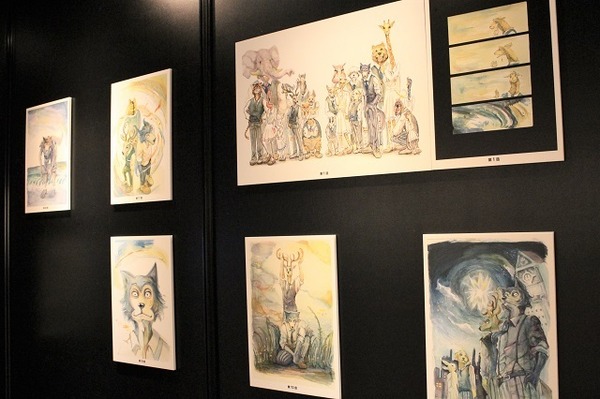 アニメ版の魅力に迫る「BEASTARS」展の見どころは？ OPのコマ撮りアニメで使われたレゴシ&ハル人形も【内覧レポ】