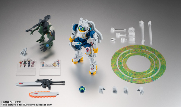 「ROBOT魂　＜SIDE OM＞ キングゲイナー＆ガチコ」7,040円（税込）（C）SUNRISE・BV・WOWOW