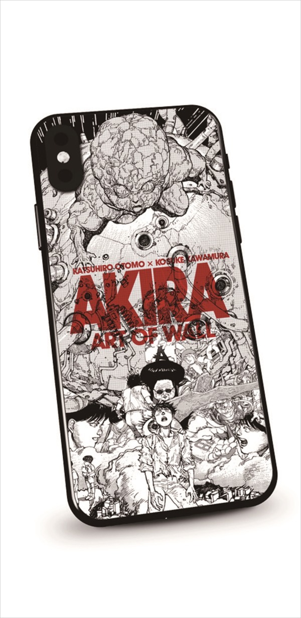 「AKIRA ART OF WALL Otomo Katsuhiro×Kosuke Kawamura AKIRA ART EXHIBITION」iPhoneケース　価格：￥3,500 　(X、XS対応)