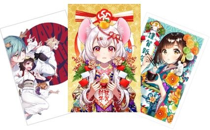 人気絵師（C）ニリツ（C）森倉円（C）餡こたく