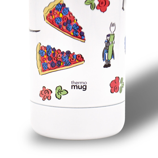 「thermo mug ステンレスボトル」長船派とミックスベリー 3,800円（税抜）(C) 2015-2018 DMM GAMES/Nitroplus