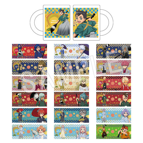 マグカップ 全19種 各 1,500円＋税（C）LEVEL-5／FCイナズマイレブン・テレビ東京