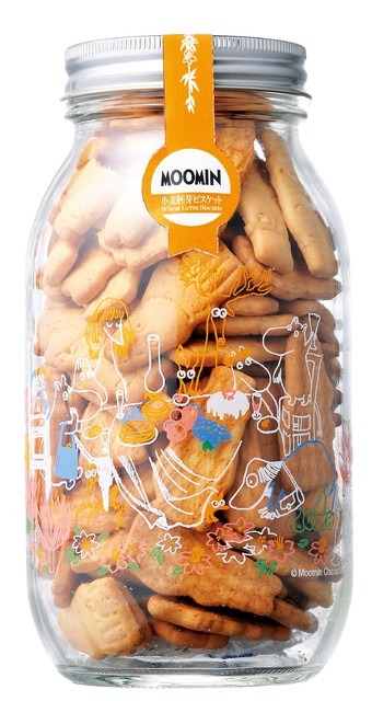 100周年柄ボトル入りビスケット(c) Moomin Characters TM
