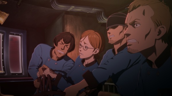 『空挺ドラゴンズ』第3話「光る龍と」先行カット（C）桑原太矩・講談社／空挺ドラゴンズ製作委員会