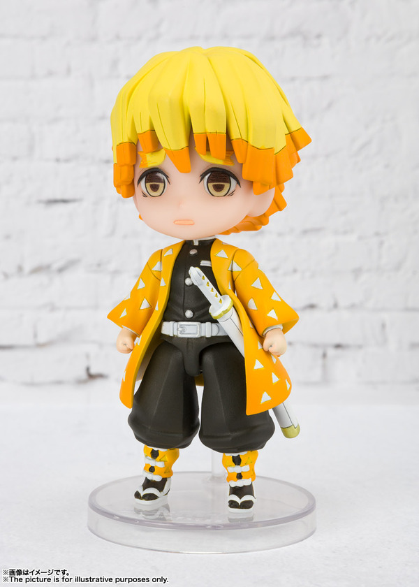 「Figuarts mini（フィギュアーツミニ）我妻善逸」2,970円（税込）（C）吾峠呼世晴／集英社・アニプレックス・ufotable