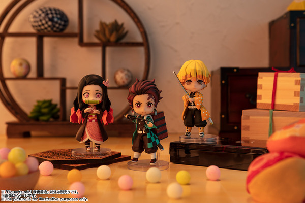 「Figuarts mini（フィギュアーツミニ）鬼滅の刃」各2,970円（税込）（C）吾峠呼世晴／集英社・アニプレックス・ufotable