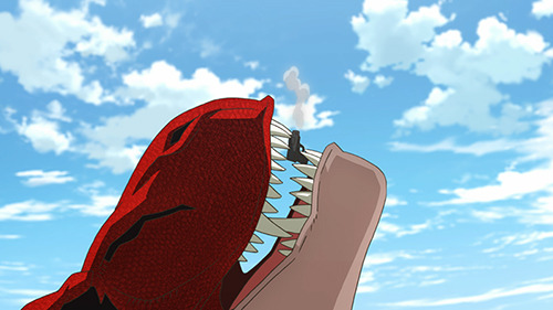 『群れなせ！シートン学園』第5話先行カット（C） 山下文吾・Cygames／アニメ「群れなせ！シートン学園」製作委員会