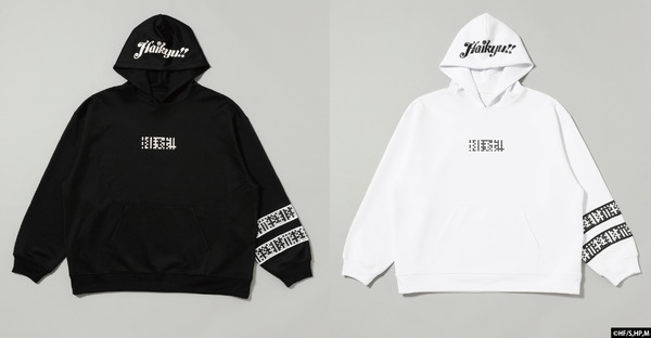 「Ｒ４Ｇ×ハイキュー!!」第2弾アイテム排球Hoodie￥6,500（税抜）（C）古舘春一／集英社・「ハイキュー!!」製作委員会・MBS