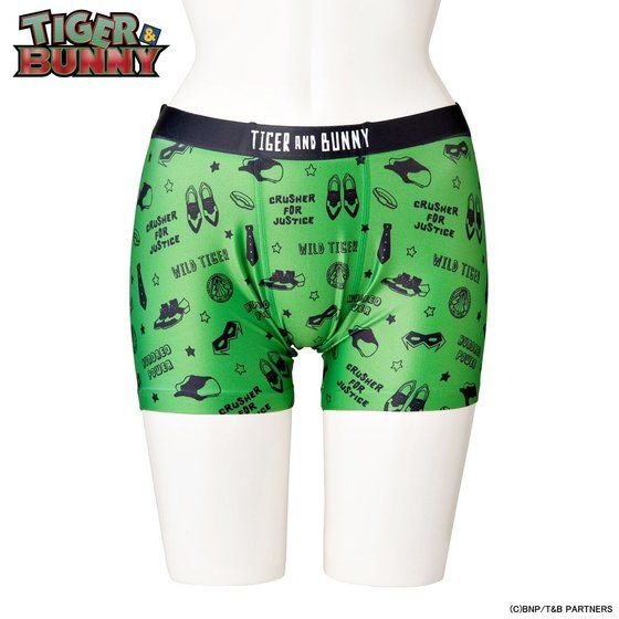 「TIGER & BUNNY　ボクサーパンツ」各3,850円（税込）（C）BNP/T&B PARTNERS