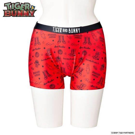 「TIGER & BUNNY　ボクサーパンツ」各3,850円（税込）（C）BNP/T&B PARTNERS