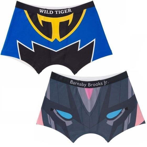 「TIGER & BUNNY　ボクサーパンツ」各3,850円（税込）（C）BNP/T&B PARTNERS