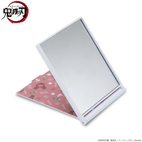 「ゆるっと鬼滅の刃　モチーフ総柄スタンドミラー」1,650円（税込）（C）吾峠呼世晴／集英社・アニプレックス・ufotable