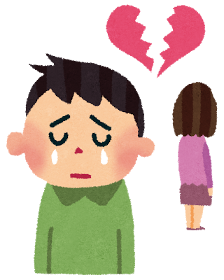 「失恋したアニメキャラといえば？」