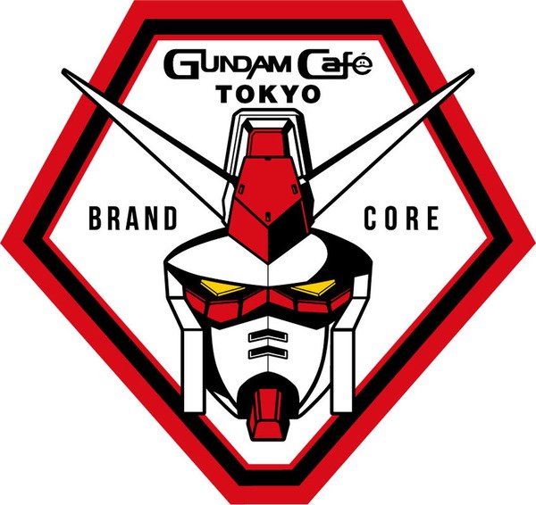 「GUNDAM Cafe　TOKYO BRAND CORE」ロゴ
