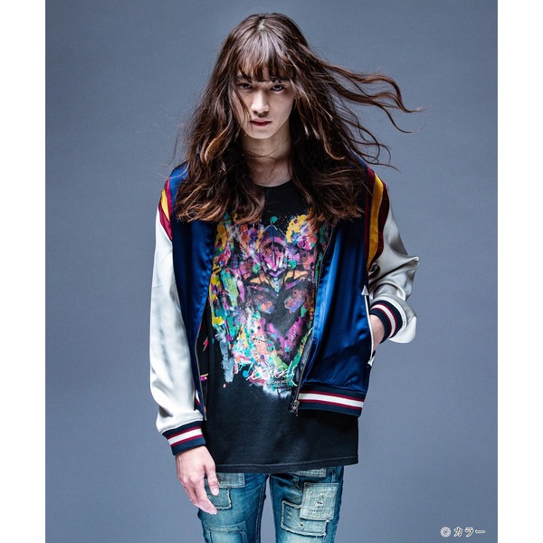 「エヴァンゲリオン×glamb　Tシャツ」各7,590円(税込)(送料・手数料別途)(C)カラー