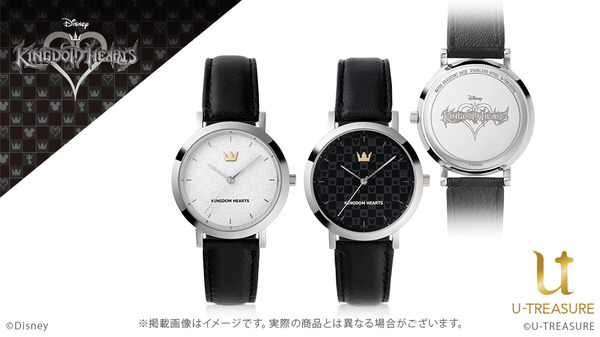 「KINGDOM HEARTS/Watch -MONOGRAM-」各27,500円（税込）（C）Disney （C）U-TREASURE