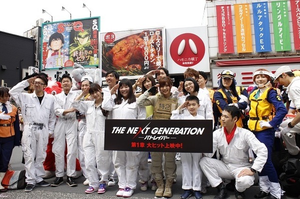 特車ニ課が吉祥寺に出動　実物大98式イングラム出現で街が騒然