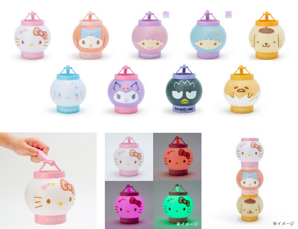 サンリオキャラと一緒に #おうち夏祭り♪  縁日デザインのポーチやうちわが登場