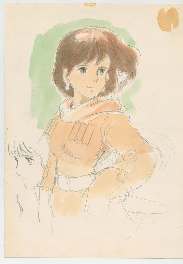 『風の谷のナウシカ』(1984)イメージボード 宮崎駿（C）1984 Studio Ghibli・H
