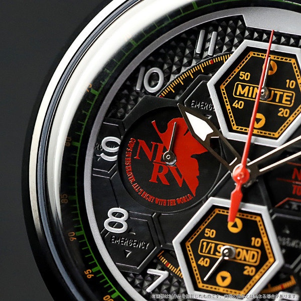 「EVA STORE オリジナル腕時計（TYPE-NERV）」22,000円（税込）（C）カラー