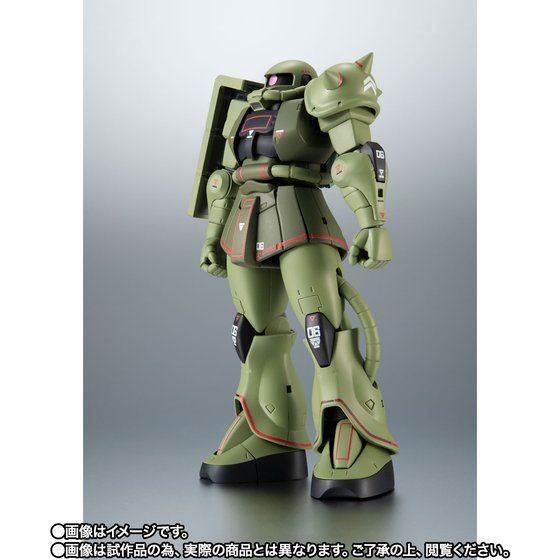 「【TNT限定品】ROBOT魂 ＜SIDE MS＞ MS-06 量産型ザク ver. A.N.I.M.E. ～リアルマーキング～」4,950円（税込）（C）創通・サンライズ