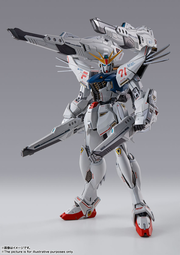 「METAL BUILD ガンダムF91 CHRONICLE WHITE Ver.」29,000円（税別）（C）創通・サンライズ