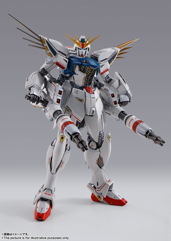 「METAL BUILD ガンダムF91 CHRONICLE WHITE Ver.」29,000円（税別）（C）創通・サンライズ