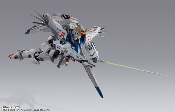 「METAL BUILD ガンダムF91 CHRONICLE WHITE Ver.」29,000円（税別）（C）創通・サンライズ