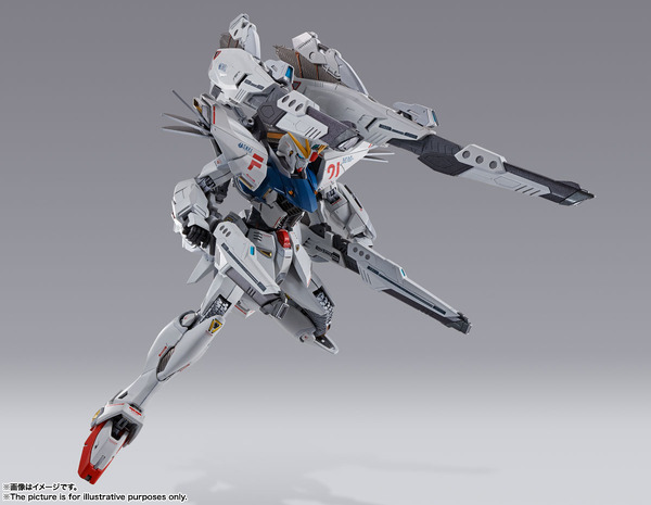 「METAL BUILD ガンダムF91 CHRONICLE WHITE Ver.」29,000円（税別）（C）創通・サンライズ