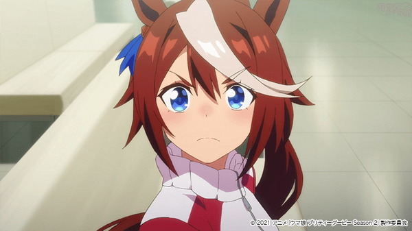 『ウマ娘 プリティーダービー Season 2』第2話先行カット（C）2021 アニメ「ウマ娘 プリティーダービー Season 2」製作委員会