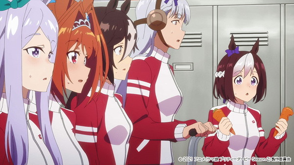 『ウマ娘 プリティーダービー Season 2』第2話先行カット（C）2021 アニメ「ウマ娘 プリティーダービー Season 2」製作委員会