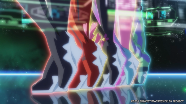 『劇場版マクロスΔ 絶対 LIVE!!!!!!』（C）2021 BIGWEST/MACROSS DELTA PROJECT