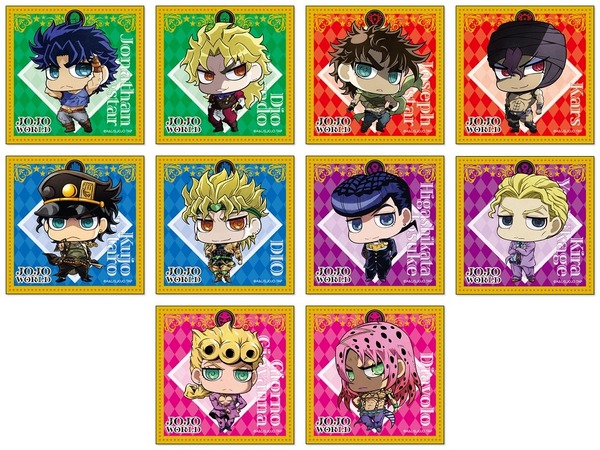 「JOJO WORLD in YOKOHAMA」トレーディングステッカー(全20種)（C）荒木飛呂彦&LUCKY LAND COMMUNICATIONS/集英社・ジョジョの奇妙な冒険 THE ANIMATION PROJECT