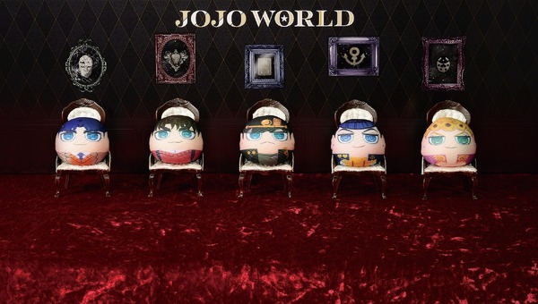 「JOJO WORLD in YOKOHAMA」まるぬいぐるみ(全5種)（C）荒木飛呂彦&LUCKY LAND COMMUNICATIONS/集英社・ジョジョの奇妙な冒険 THE ANIMATION PROJECT