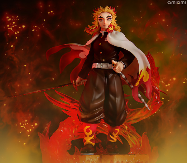 「G.E.M.シリーズ 鬼滅の刃 煉獄杏寿郎 完成品フィギュア」17,380円(税込)（C）吾峠呼世晴／集英社・アニプレックス・ufotable