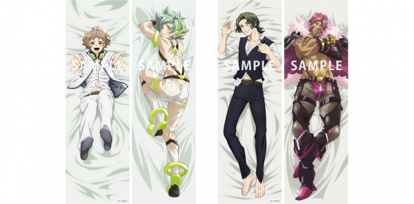 「Fairy蘭丸～あなたの心お助けします～　抱き枕カバー」各12,100円（税込／送料・手数料別）（C）馬谷たいが／F蘭製作委員会