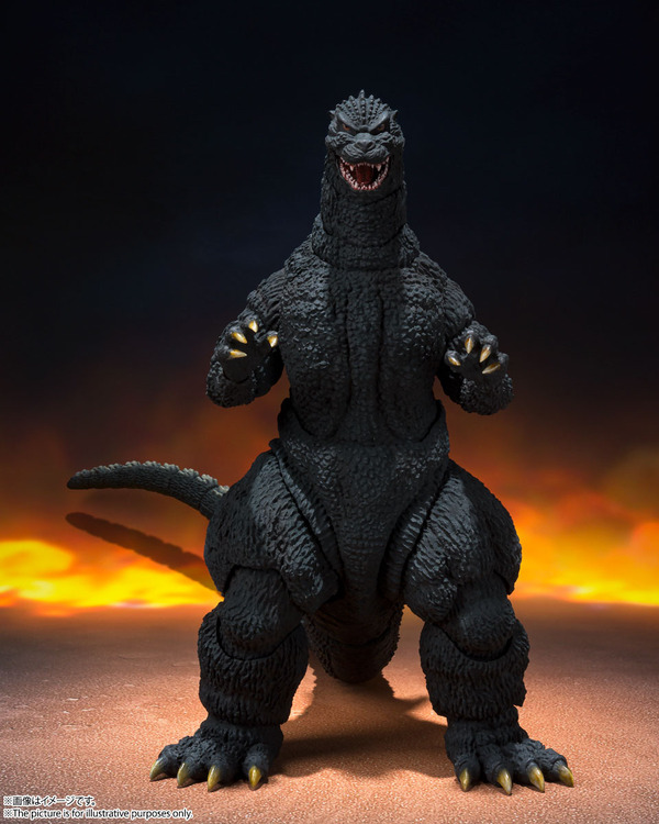「S.H.MonsterArts　ゴジラ (1989)」TM & （C） TOHO CO., LTD.