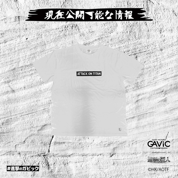 ボックスロゴTシャツ 進撃の巨人（C）諫山創・講談社／「進撃の巨人」The Final Season製作委員会