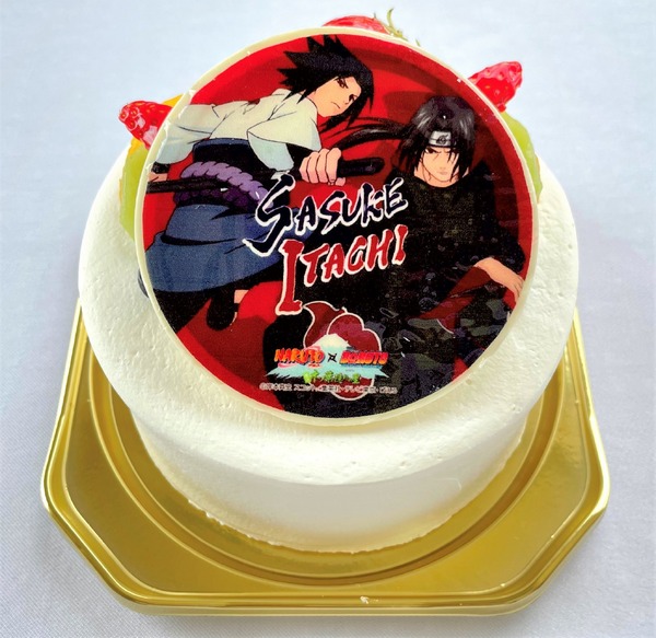 【NARUTO】うちは兄弟プリントケーキ(サスケ＆イタチ)（C）岸本斉史 スコット／集英社・テレビ東京・ぴえろ
