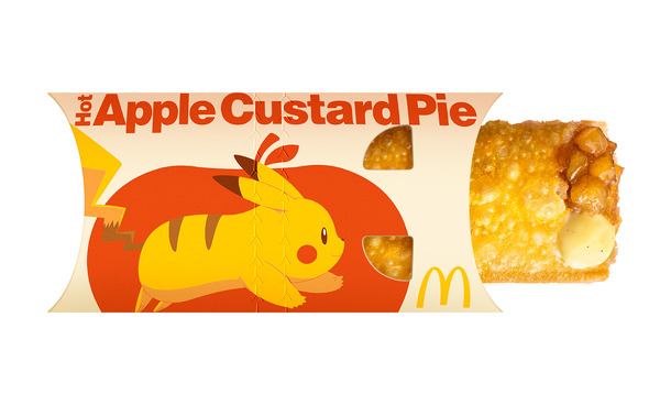 「スイーツトリオ フルーチュウ」ホットアップルカスタードパイ（C）Nintendo･CR・GF・TX・SP・JK（C）Pokémon