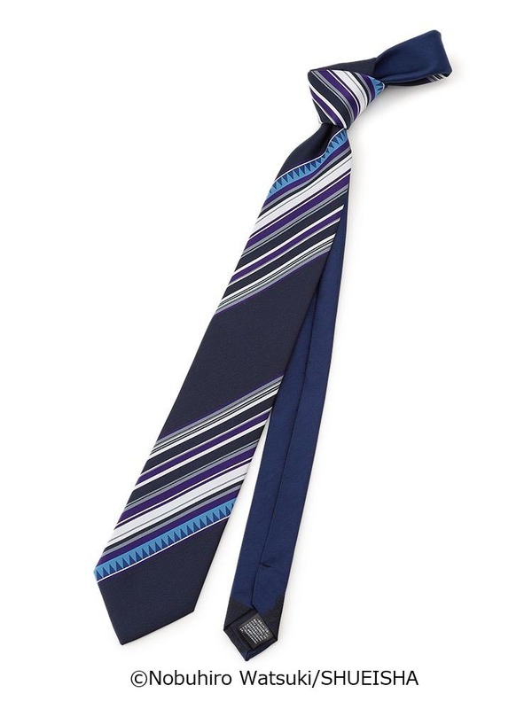 「るろうに剣心-明治剣客浪漫譚-」ネクタイ【斎藤一】ネイビー 1,990円（税抜）（C）和月伸宏／集英社