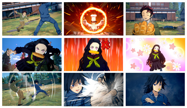 『鬼滅の刃 ヒノカミ血風譚』ゲーム内スクリーンショット（C）吾峠呼世晴／集英社・アニプレックス・ufotable（C）「鬼滅の刃 ヒノカミ血風譚」製作委員会