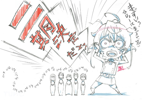 キャラクターデザイン・総作画監督：細越裕治さん（C）カルロ・ゼン・ KADOKAWA 刊／幼女戦記2製作委員会