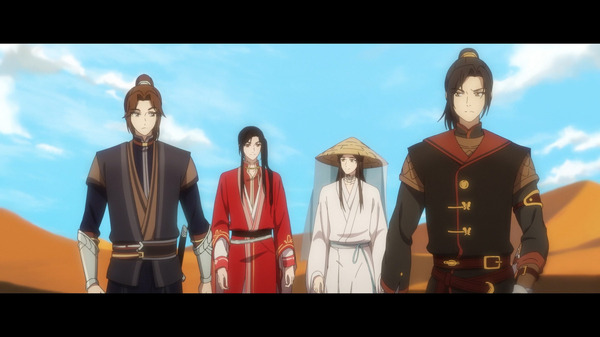 TVアニメ『天官賜福（てんかんしふく）』第6話「あやかしの砂漠へ」先行カット（C）bilibili
