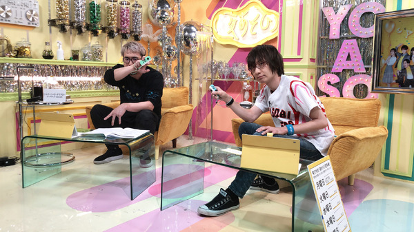 『声優と夜あそび 月【安元洋貴×前野智昭】#19』場面カット（C）AbemaTV,Inc.