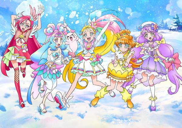 『映画トロピカル～ジュ！プリキュア　雪のプリンセスと奇跡の指輪！』スチール画像（C）2021 映画トロピカル～ジュ！プリキュア製作委員会